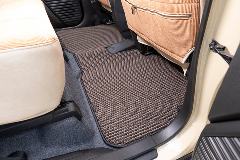 【ハスラーMR52/MR92専用】 フロアマット  NEWアンティーク 1台分後部座席