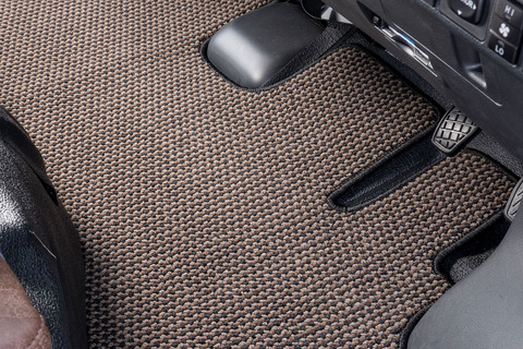 S403/S413 タウンエース/ライトエース AT車フロアマット  NEWアンティーク 1台分　運転席詳細