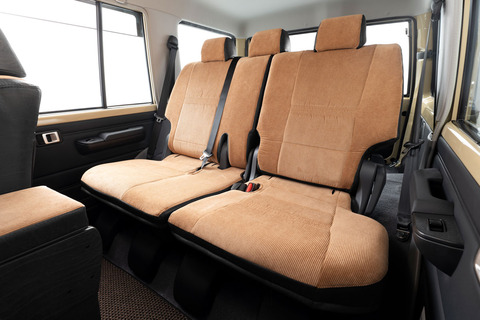 シートカバー  アンティークコーデュロイ　コーデュロイキャメルxヴィンテージブラック