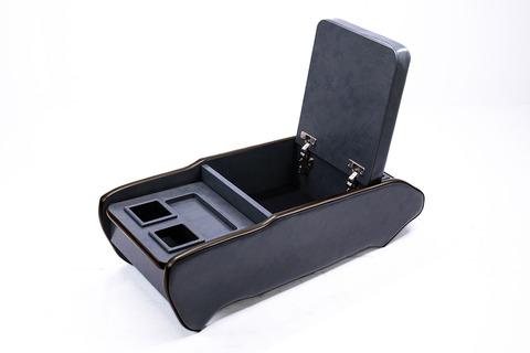 200系ハイエース標準 S-GLナロー用センターコンソール 単体  開閉イメージ