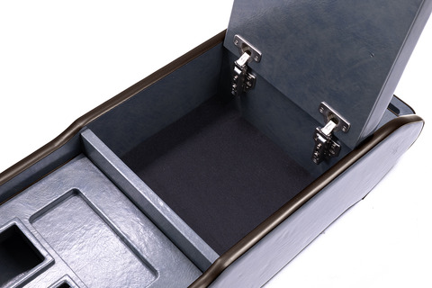 200系ハイエース標準 S-GLナロー用センターコンソール 単体  開閉イメージ