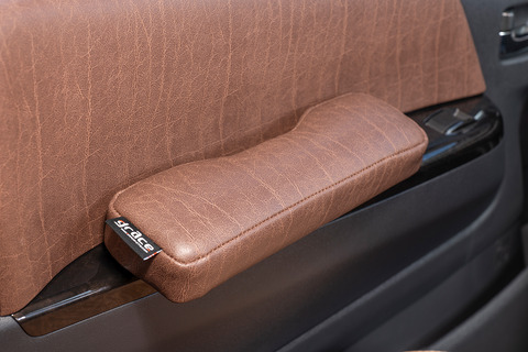 200ハイエース ドアアームレスト 左右セット アンティーク　ヴィンテージブラウンカラー