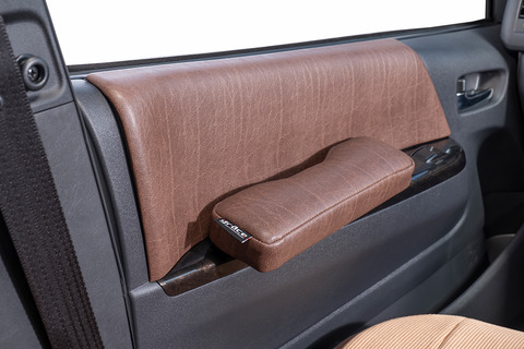 200ハイエース ドアアームレスト 左右セット アンティーク　ヴィンテージブラウンカラー