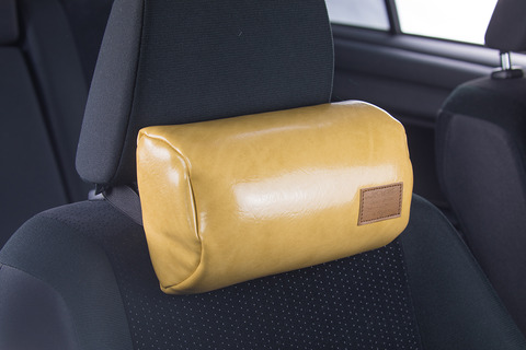 ネックパッド  アンティーク クリームイエロー