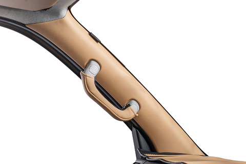 200ハイエース Aピラーパネル 張り替え済み交換タイプ左右セット プライムベージュ