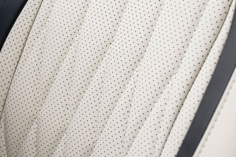 ジムニーノマド シートカバー  プライム　バニラカラー　装着イメージ