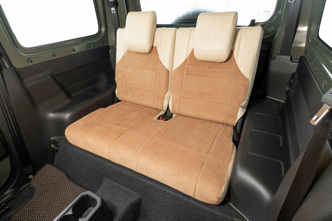 ジムニーJB64 シートカバー カントリー　アイボリーxキャメルxベージュ