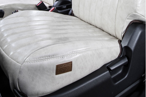 ジムニーシエラJB74　シートカバー  アンティークデザインS座席サイド