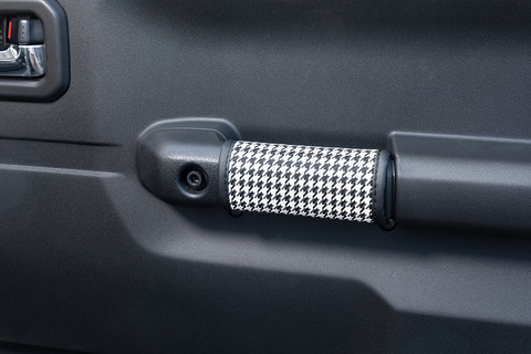 【ジムニーJB64/JB74専用】グリップカバー　 クラシック 7点セット　千鳥