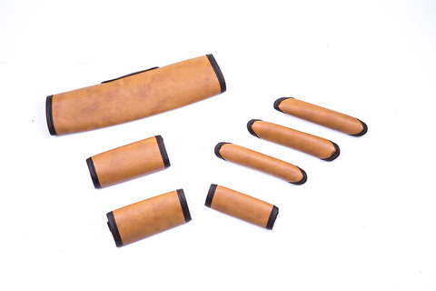 【ジムニーJB64/JB74専用】グリップカバー　 クラシック 7点セット　キャメル