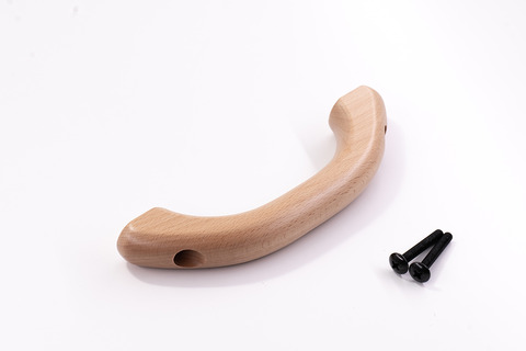 200ハイエース 木製グリップ 天井アシストグリップ １本 ナチュラル 単体