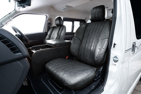 200系ハイエース標準 S-GLワイド用センターコンソール クラシックスポーツブラック