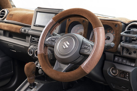 ハンドルカバー アンティークコーデュロイ ヴィンテージブラウン×ブラウン