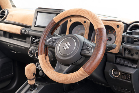 ハンドルカバー アンティークコーデュロイ アンティークブラウン×キャメル