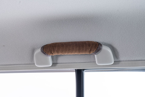 ランドクルーザー70再再販モデルグリップカバーコーデュロイブラウンアシストグリップ１