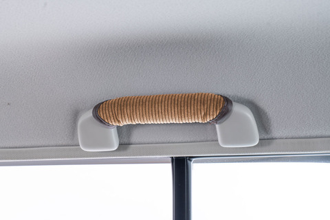 ランドクルーザー70再再販モデルグリップカバーコーデュロイキャメルアシストグリップ１