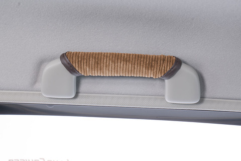 ランドクルーザー70再再販モデルグリップカバーコーデュロイキャメルアシストグリップ３