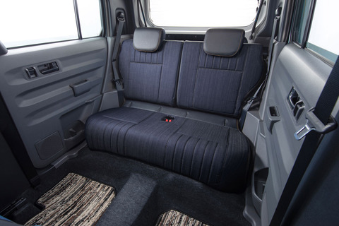 【全対応車種用】シートカバー  M.I.C DENIM インディゴ　TAFT装着画像