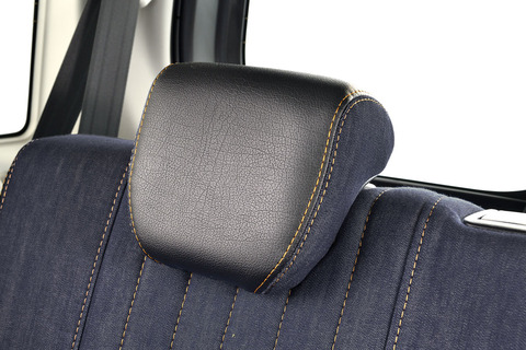 【全対応車種用】シートカバー  M.I.C DENIM インディゴ　ハスラー装着画像