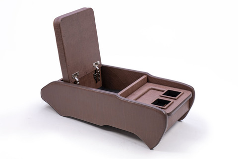 200系ハイエースS-GL用センターコンソール　ダンパー入りで開閉時の動作もスムーズ