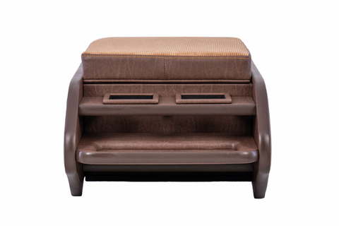 200系ハイエース標準 S-GLナロー用センターコンソール アンティークコーデュロイ キャメル×ヴィンテージブラウン