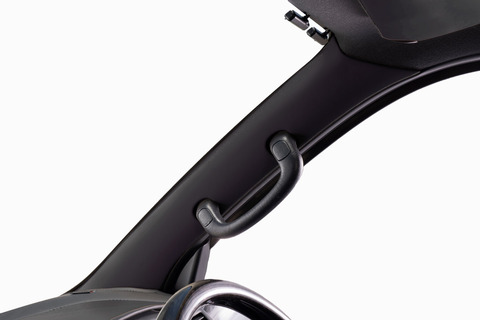 200ハイエース Aピラーパネル 張り替え済み交換タイプ左右セット プライム　ブラック