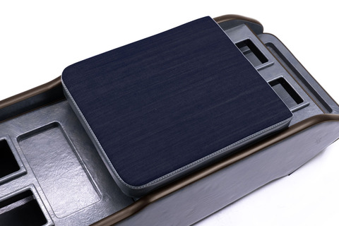 200系ハイエース標準 S-GLナロー用センターコンソール 単体 アンティークデニムインディゴ