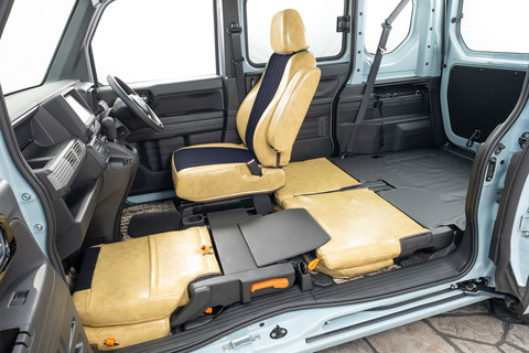 N-VAN フラットマット  アンティークデニムインディゴ