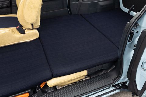 N-VAN フラットマット  アンティークデニムインディゴ