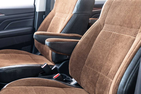 シートカバー  アンティークコーデュロイ　コーデュロイブラウンxヴィンテージブラック