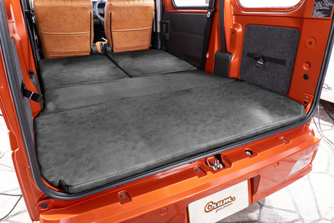 S700ハイゼットカーゴ ベッドマット アンティーク　グレー