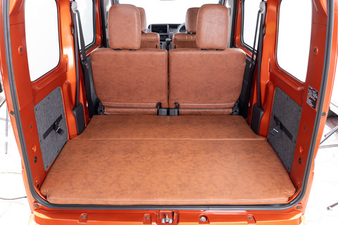 S700ハイゼットカーゴ ベッドマット クラシックブラウン