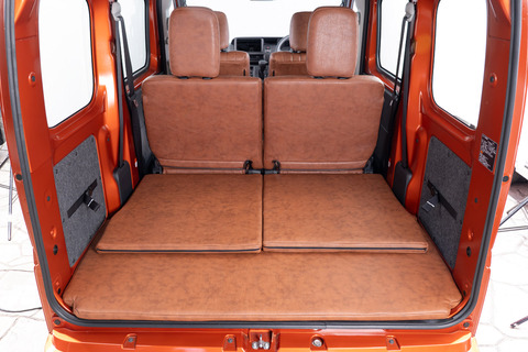 S700ハイゼットカーゴ ベッドマット クラシックブラウン