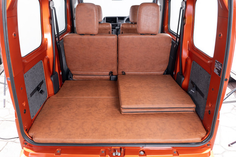 S700ハイゼットカーゴ ベッドマット クラシックブラウン