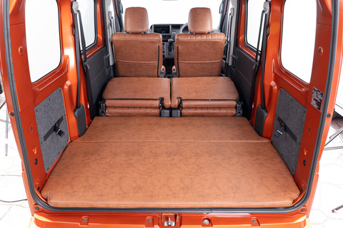 S700ハイゼットカーゴ ベッドマット クラシックブラウン