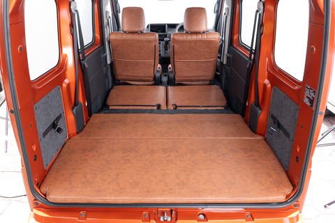 S700ハイゼットカーゴ ベッドマット クラシックブラウン