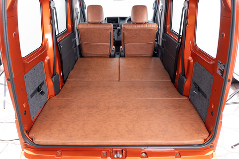 S700ハイゼットカーゴ ベッドマット クラシックブラウン