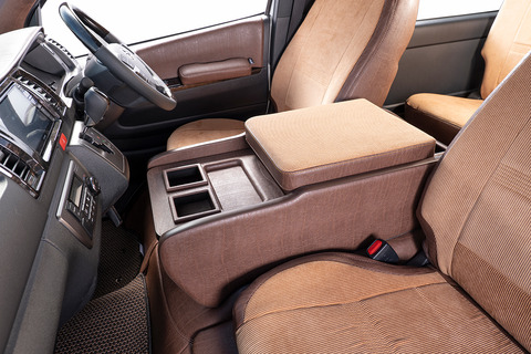 200系ハイエース標準 S-GLナロー用センターコンソール アンティークコーデュロイ