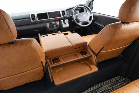 200系ハイエース標準 S-GLワイド用センターコンソール クラシック