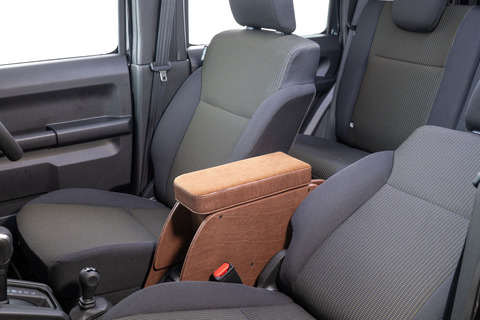 【ジムニーJB64/JB74/ノマド専用】センターコンソール Ver.3 アンティークコーデュロイ　装着イメージ