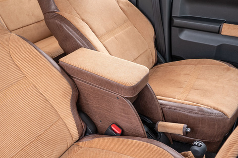 【ジムニーJB64/JB74/ノマド専用】センターコンソール Ver.3 アンティークコーデュロイ　装着イメージ