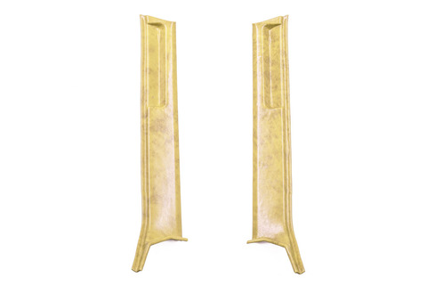 ランドクルーザー70再再販モデルピラーパネル　アンティーク　クリームイエロー