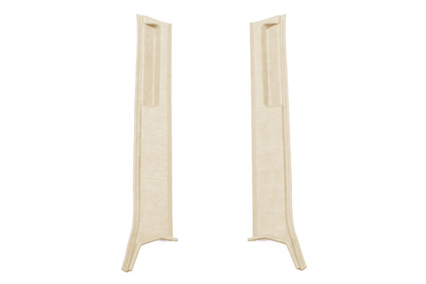 【ランクル70 再再販モデル専用】 Aピラーパネル　張り替え済み交換タイプ　左右セット アイボリー