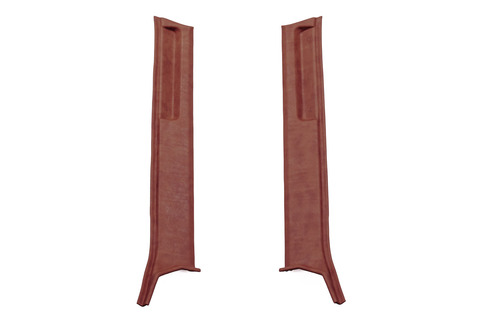 【ランクル70 再再販モデル専用】 Aピラーパネル　張り替え済み交換タイプ　左右セット クラシックブラウン