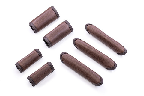 【ランクル70 再再販モデル専用】グリップカバー  アンティーク 7点セット　ヴィンテージブラウン