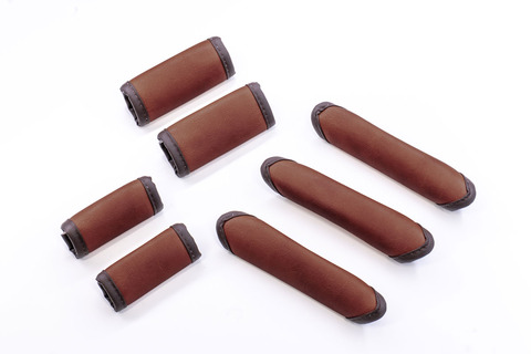【ランクル70 再再販モデル専用】グリップカバー クラシック 7点セット　ブラウン