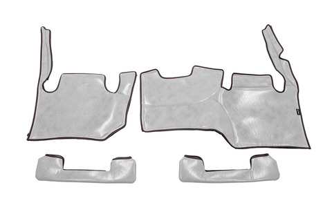 200ハイエース ナロー用 エンジンフードカバー＆スカートセット アンティーク　ホワイトスモークカラー