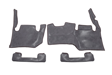 200ハイエース ナロー用 エンジンフードカバー＆スカートセット アンティーク　グレーカラー