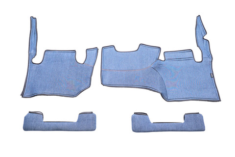 200ハイエース ナロー用 エンジンフードカバー＆スカートセット アンティークデニムカラー