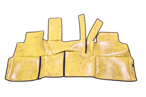 200ハイエース ナロー用 リアデッキカバー アンティーク　クリームイエローカラー